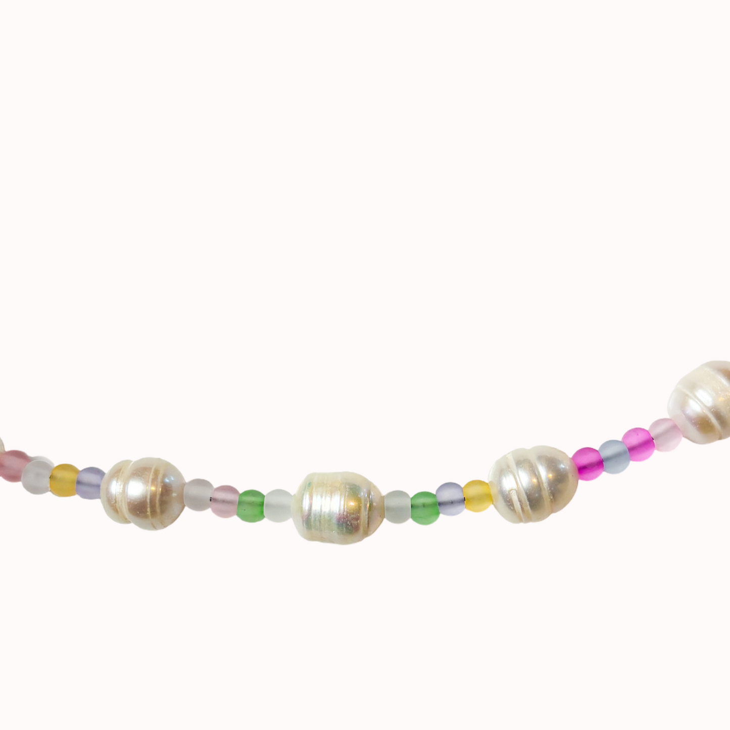 Rainbow Dreams Pearl Necklace