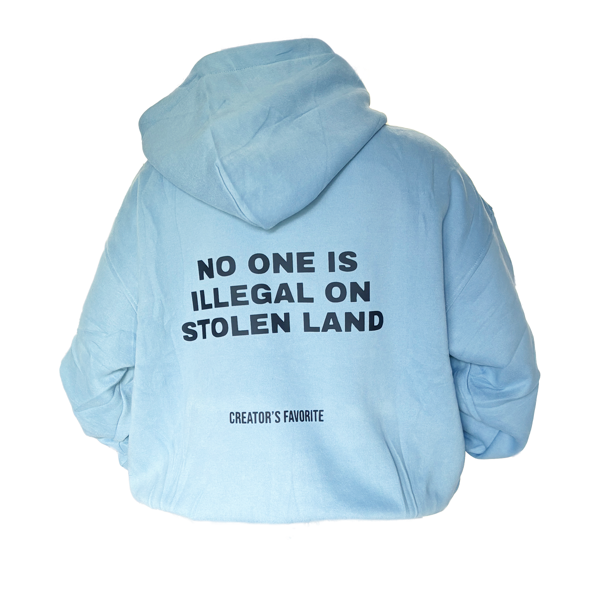 No One Is Illegal On Stolen Land Hoodie – 100% Cotton 420gsm Streetwear